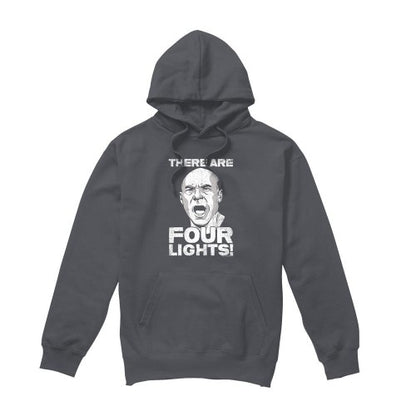 Front - Star Trek Mens Four Lights Hoodie