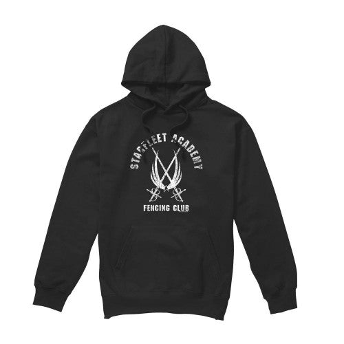 Front - Star Trek Mens Fencing Club Hoodie