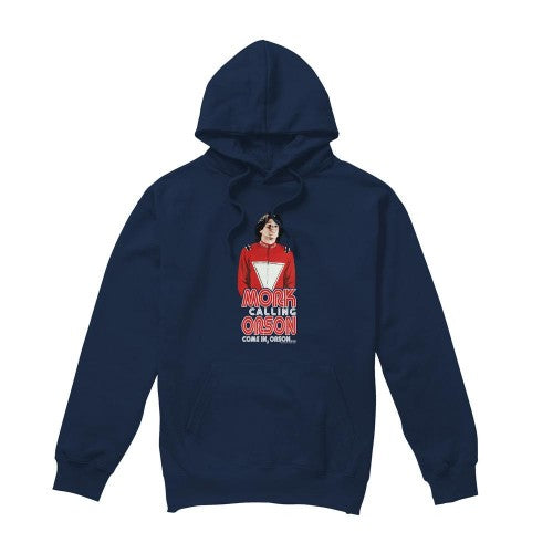 Front - Mork And Mindy Mens Come in Orson Hoodie