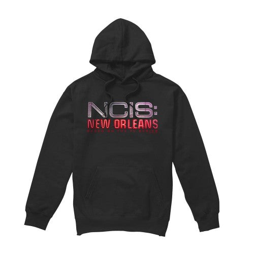 Front - NCIS: New Orleans Mens Neon Sign Hoodie