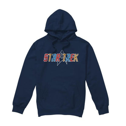 Front - Star Trek Mens Logo Hoodie
