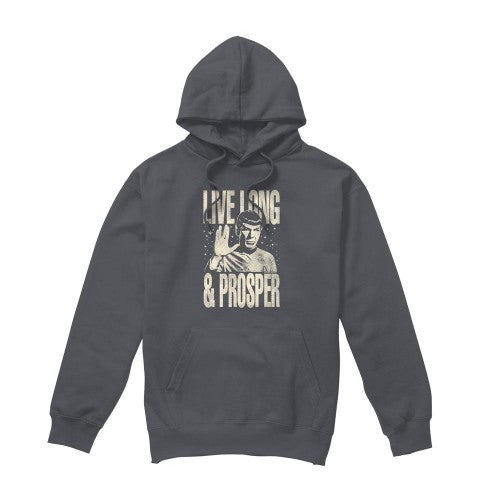 Front - Star Trek: The Original Series Mens Prosper Spock Hoodie