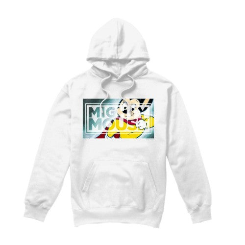 Front - Mighty Mouse Mens Mighty Rectangle Hoodie