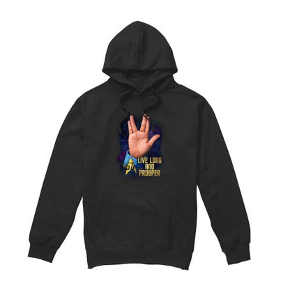 Front - Star Trek Mens LLAP 50 Hoodie