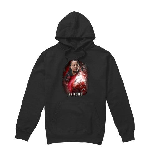 Front - Star Trek Beyond Mens Uhura Poster Hoodie