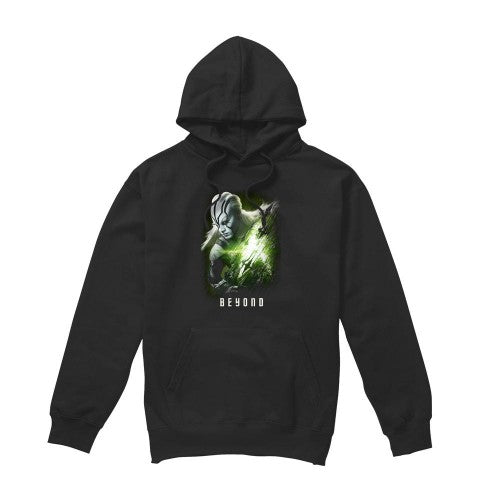 Front - Star Trek Beyond Mens Jaylah Poster Hoodie