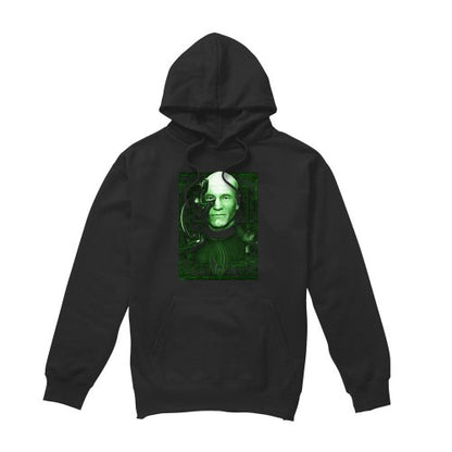 Front - Star Trek Mens Locutus of Borg Hoodie