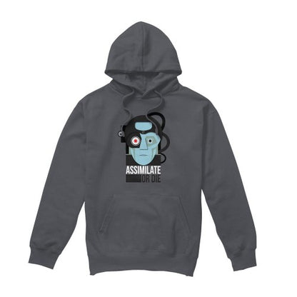 Front - Star Trek Mens Assimilate or Die Hoodie
