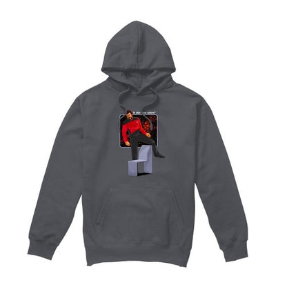 Front - Star Trek Mens Is This Seat Taken Hoodie