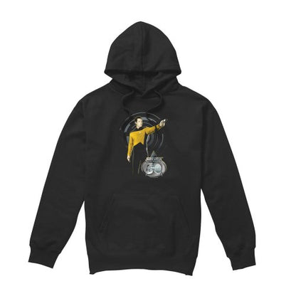 Front - Star Trek Mens 30 Data Hoodie