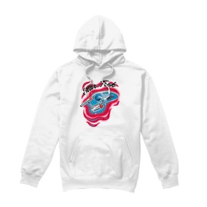 Front - Star Trek Mens Airbrush Hoodie