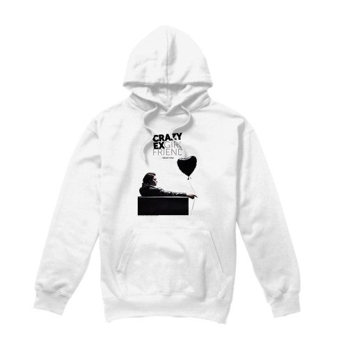 Front - Crazy Ex-Girlfriend Mens Crazy Mad Hoodie
