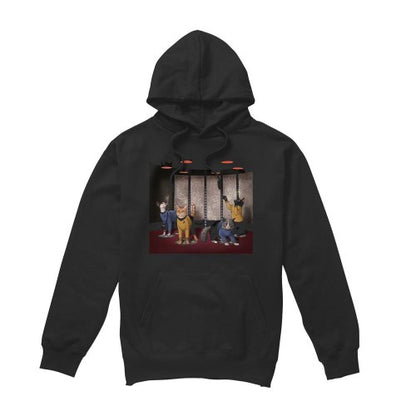 Front - Star Trek Mens Beam Meow Up Hoodie