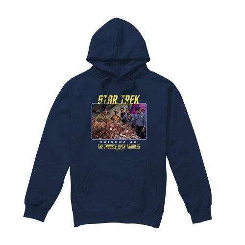 Front - Star Trek Mens The Trouble with Tribbles Hoodie