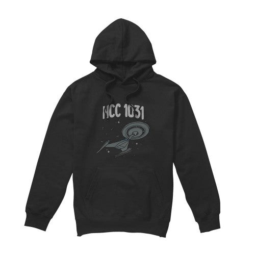 Front - Star Trek Mens The Crossfield Class Hoodie