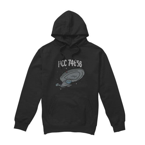 Front - Star Trek Mens The Intrepid Class Hoodie