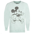 Front - Disney Womens/Ladies Mickey Mouse Sweatshirt