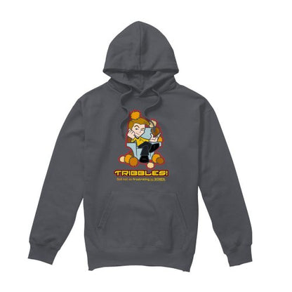 Front - Star Trek Quogs Mens Not as Frustrating Hoodie