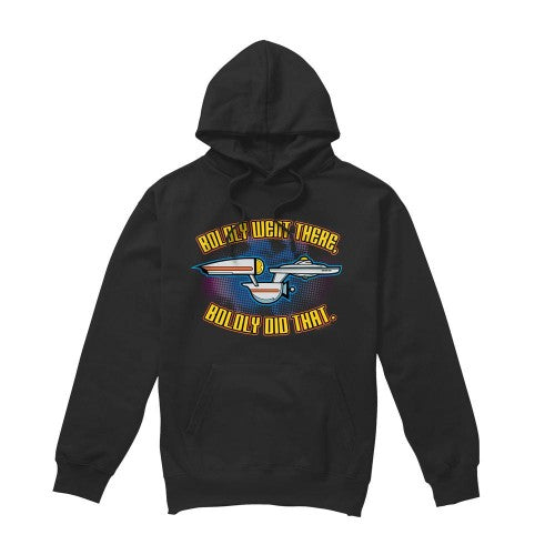 Front - Star Trek Quogs Mens Bold Hoodie