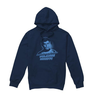 Front - Star Trek Mens Vulcan Mind Hoodie