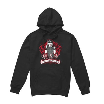 Front - NCIS Mens Goth Crime Fighter Hoodie