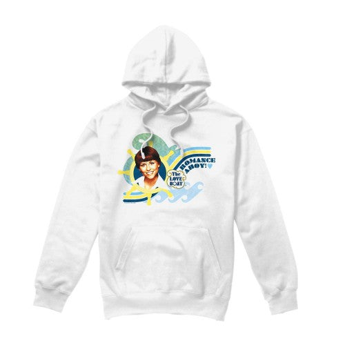 Front - The Love Boat Mens Romance Ahoy Hoodie