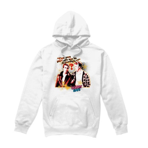 Front - Happy Days Mens No Cardigans Hoodie