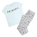 Front - Friends Womens/Ladies Logo Pyjama Set