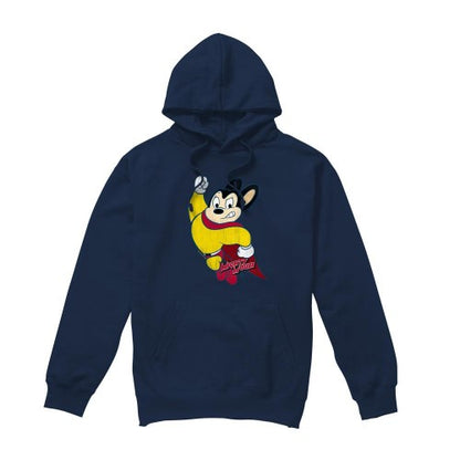 Front - Mighty Mouse Mens Classic Hero Hoodie