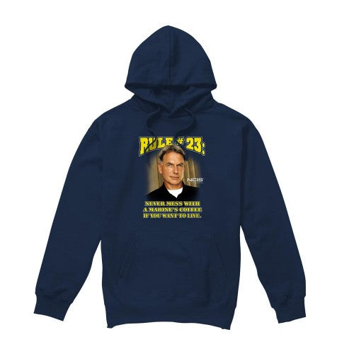 Front - NCIS Mens Rule 23 Hoodie