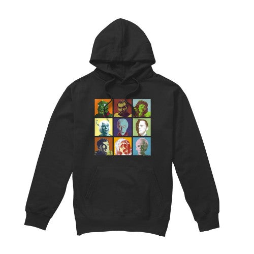 Front - Star Trek Mens Alien Squares Hoodie