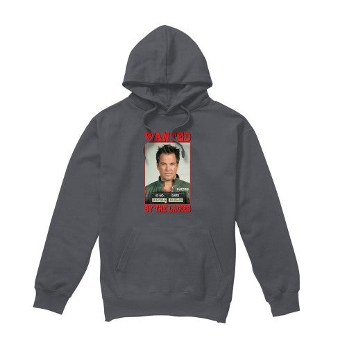 Front - NCIS Mens Wanted Hoodie