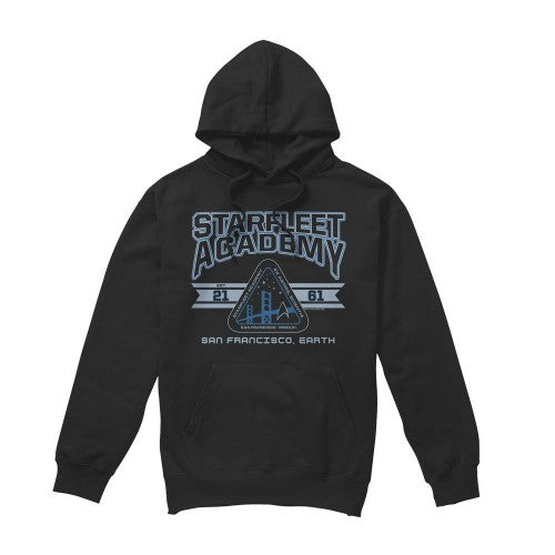 Front - Star Trek Mens Starfleet Academy Earth Hoodie
