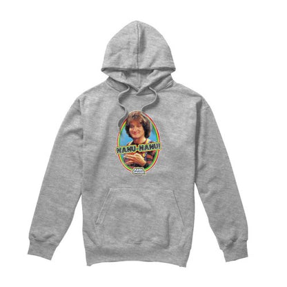 Front - Mork And Mindy Mens Nanu Nanu Hoodie