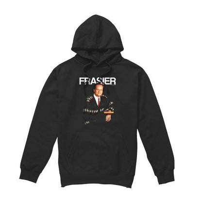 Front - Cheers Mens Frasier Crane Hoodie