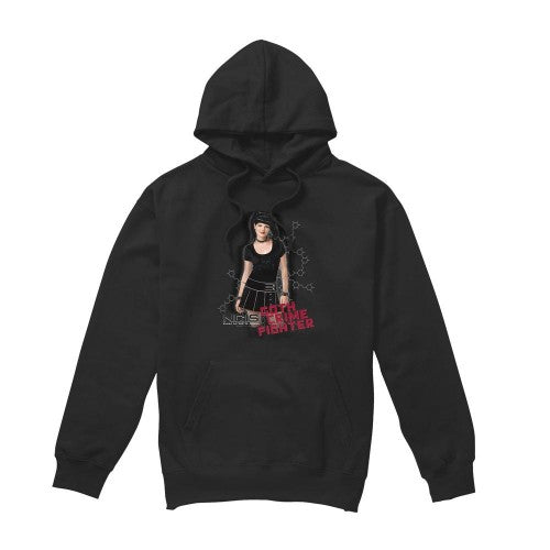 Front - NCIS Mens Goth Crime Fighter Hoodie