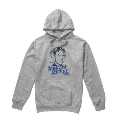 Front - NCIS Mens Man Up Hoodie
