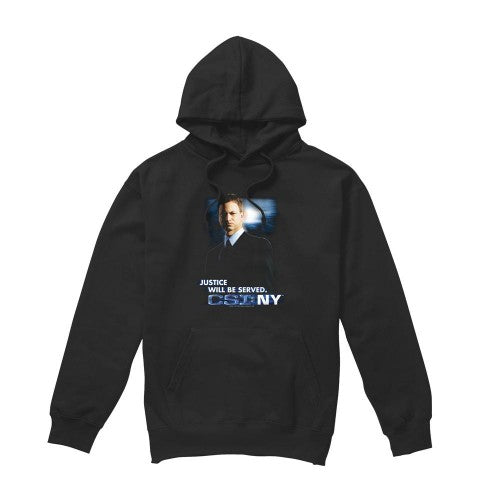 Front - CSI: NY Mens Justice Served Hoodie