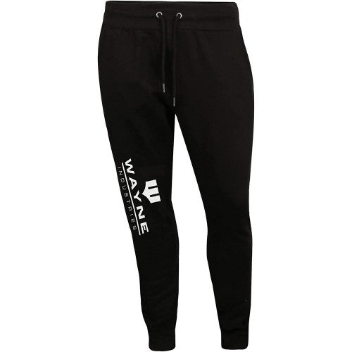 Front - DC Comics Mens Wayne Industries Jogging Bottoms