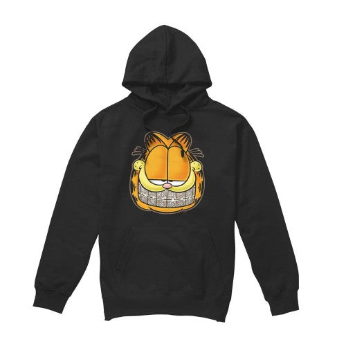 Front - Garfield Mens Nice Grill Hoodie