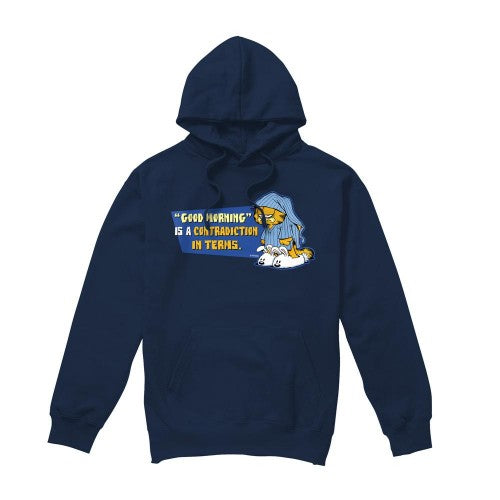 Front - Garfield Mens Contradiction In Terms Hoodie
