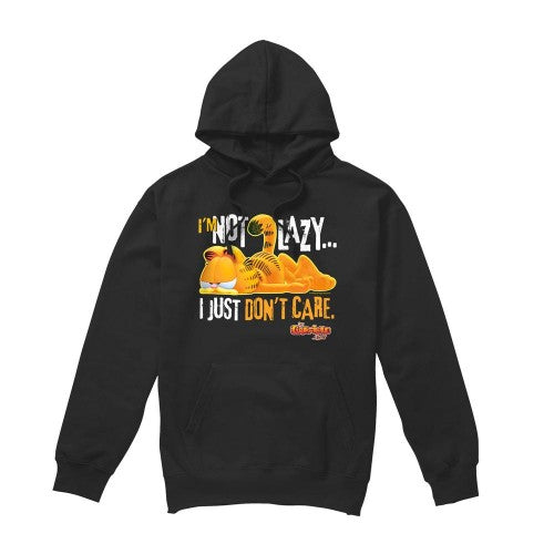 Front - Garfield Mens Not Lazy Hoodie