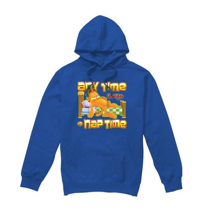 Front - Garfield Mens Nap Time Hoodie