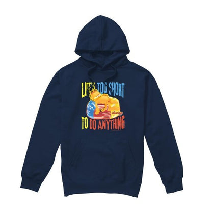 Front - Garfield Mens Too Short Hoodie