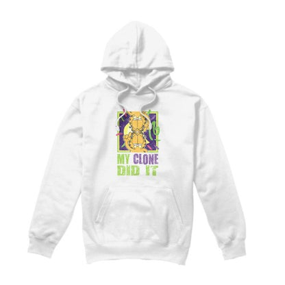 Front - Garfield Mens My Clone Did It Hoodie