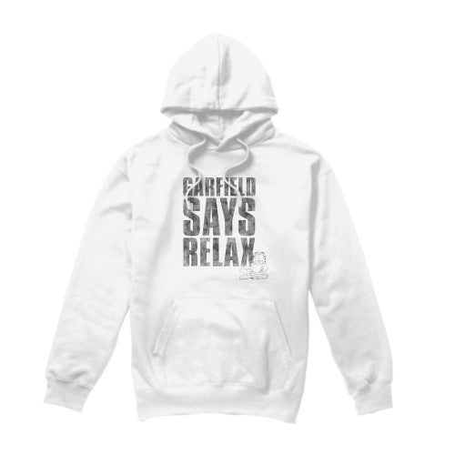 Front - Garfield Mens Relax Hoodie