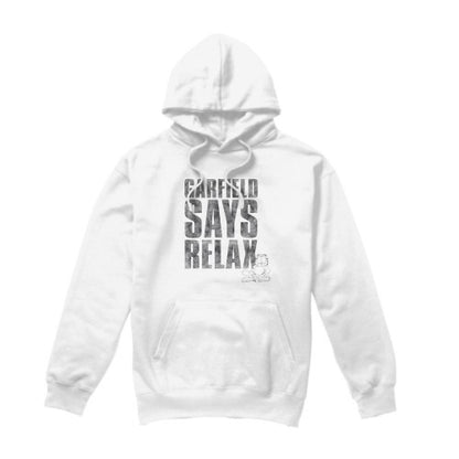Front - Garfield Mens Relax Hoodie