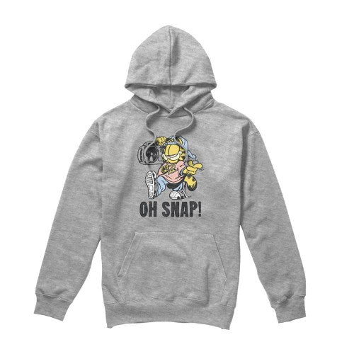 Front - Garfield Mens Oh Snap Hoodie