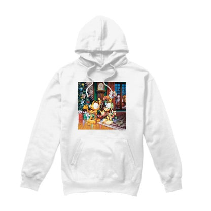 Front - Garfield Mens Odie Tree Hoodie