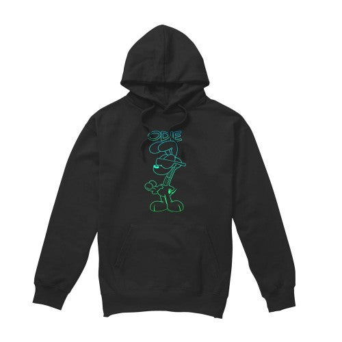 Front - Garfield Mens Hotshot Odie Hoodie